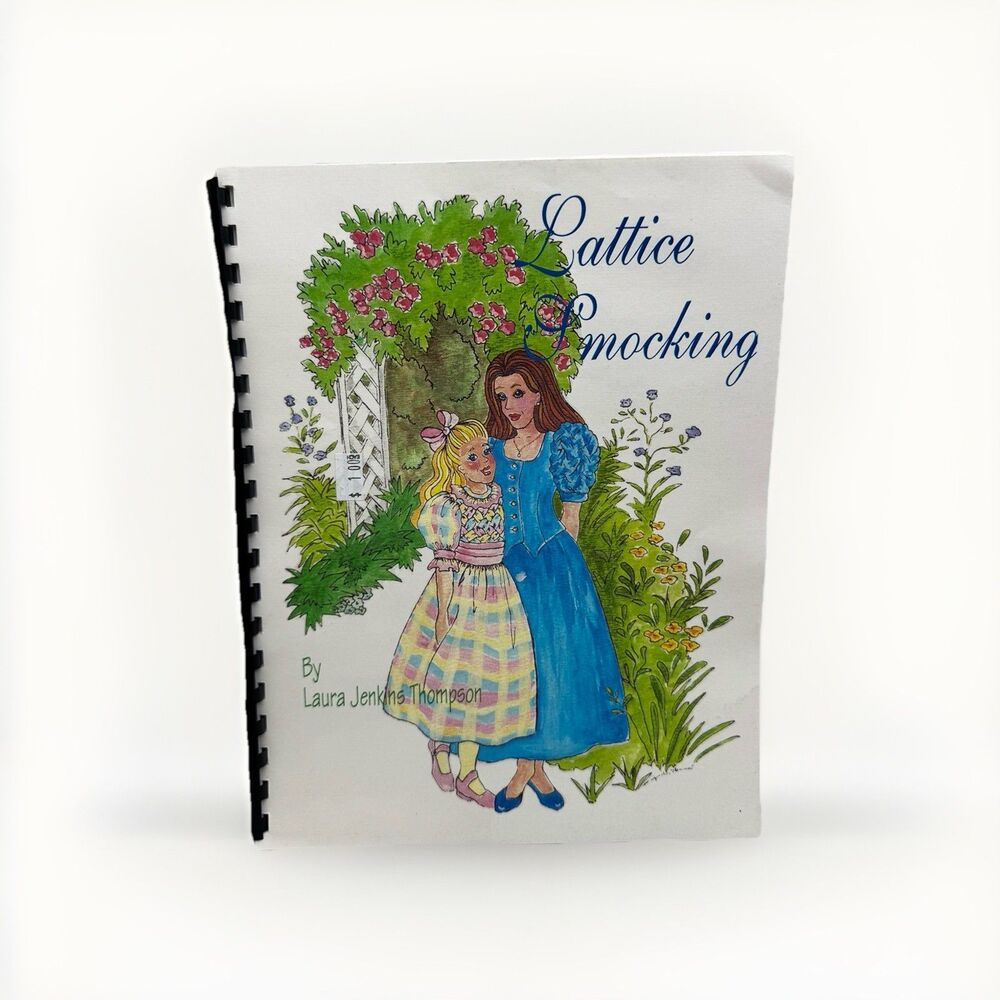 Lattice Smocking Laura Jenkins Thompson Book North American Pattern Instructions